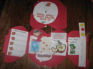 Apple lapbooks, Anna's Christmas tree, Gingerbread aprons, Kels 052